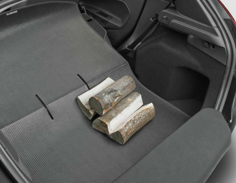 Boot Mats | Load Compartment Mat Black, With Fiesta Logo Boot Mats Boot Mats
