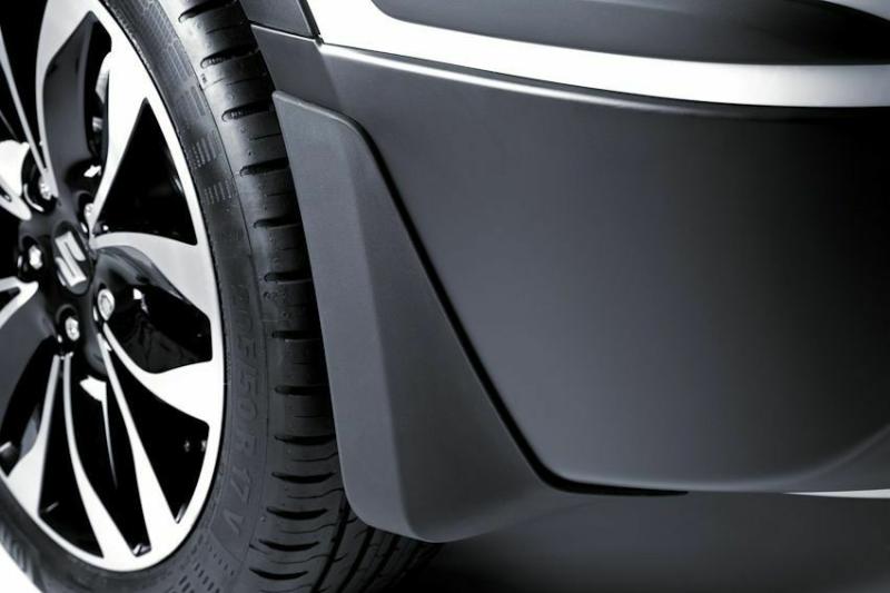 Exterior Protection | Moulded Rear Mudflap Set (Black) Exterior Accessories Exterior Protection