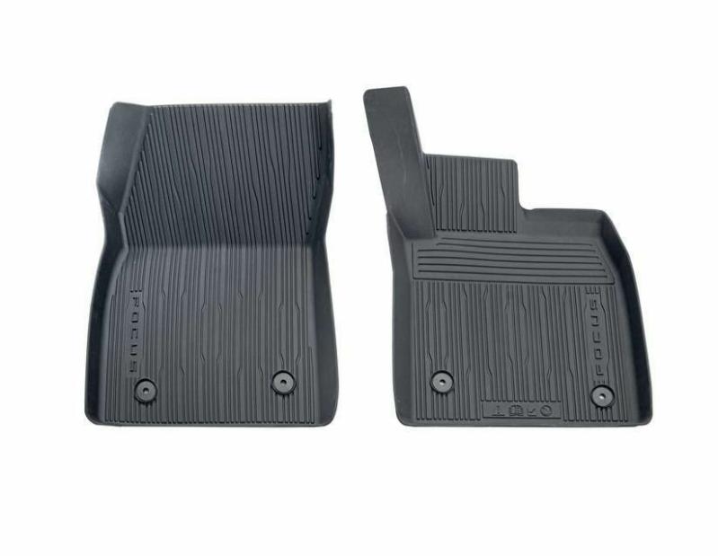 Floor Mats | Focus Rubber Floor Mats In Tray Style With Raised Edges, Front, Black 04/2018 – Manual Transmission Floor Mats Floor Mats