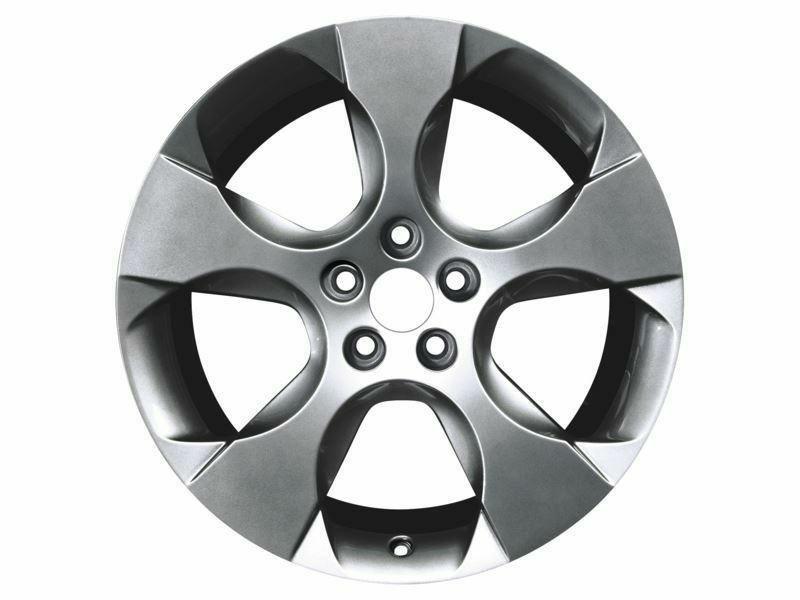 Wheels | Alloy Wheel 18" 5-Spoke Design, Mystique Silver. Only In Combination With Steering Rack Limiter, From 2006 Onwards. Exterior Accessories Wheels