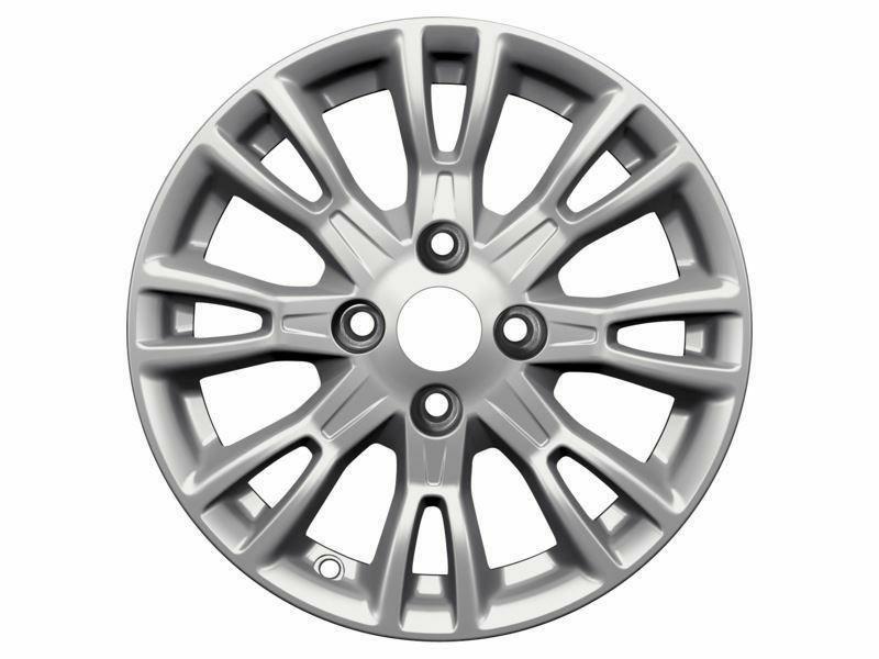 Wheels | B-Max Alloy Wheel 15" 8 X 2-Spoke Design, Sparkle Silver 2012 Exterior Accessories Wheels