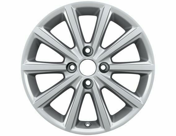 Wheels | B-Max Alloy Wheel 16" 10-Spoke Design, Silver 2012 – Exterior Accessories Wheels