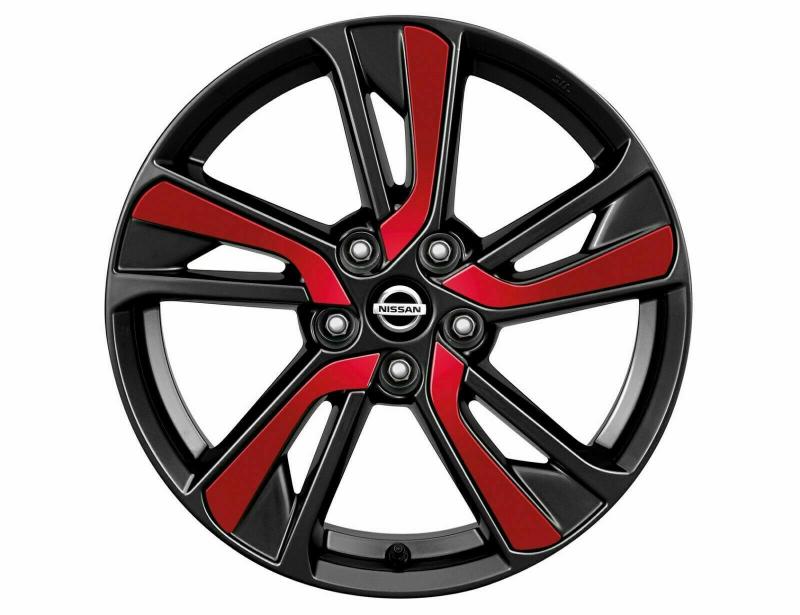Wheels | Juke Red (Nah) Laminate Alloy Wheel Inserts Exterior Accessories Wheels