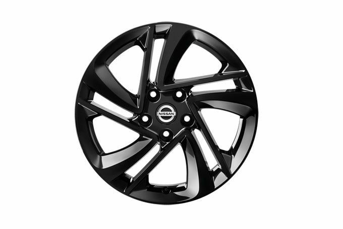 Wheels | Qashqai (J11E/B) 17" Alloy Wheel, Black Snow Flake Exterior Accessories Wheels