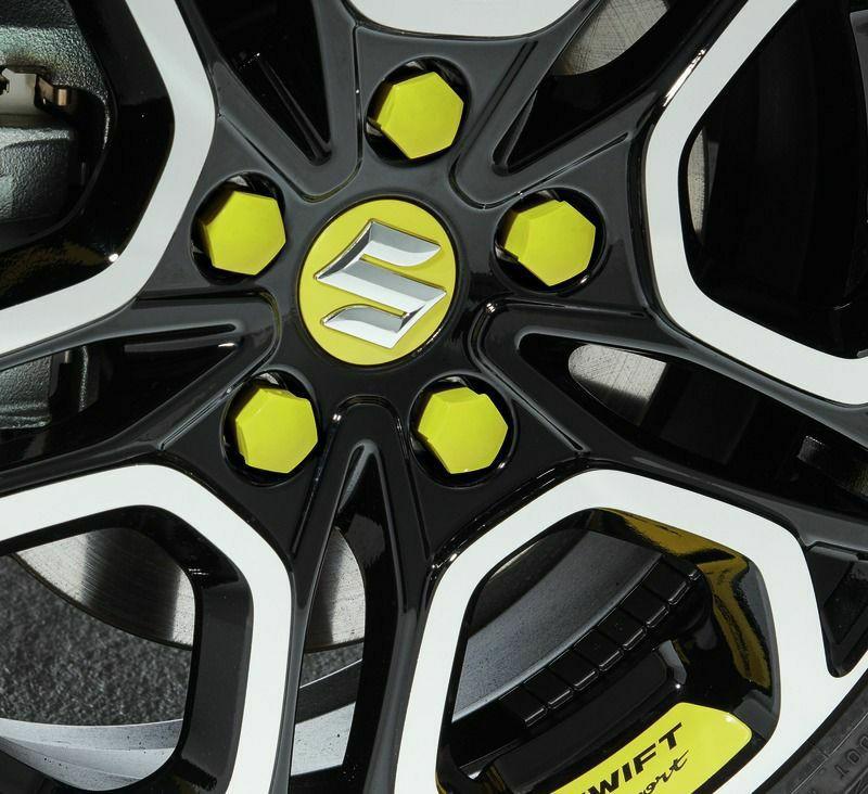 Wheels | Wheel Bolt Cover Set – Yellow Exterior Accessories Wheels