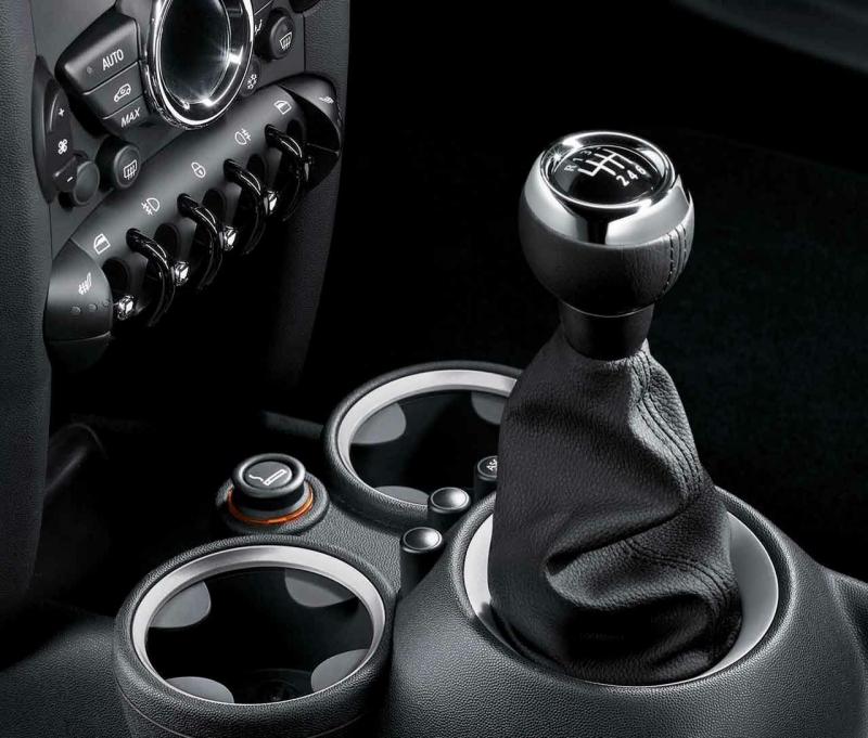 Interior Styling | Genuine 6-Speed Gear Shift Knob+Gaiter Leather Black Interior Accessories Interior Styling